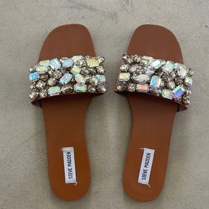 Steve Madden Jewel Slides